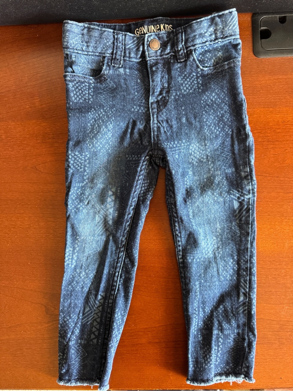 OshKosh B'gosh Kids Blue Patterned Jeans